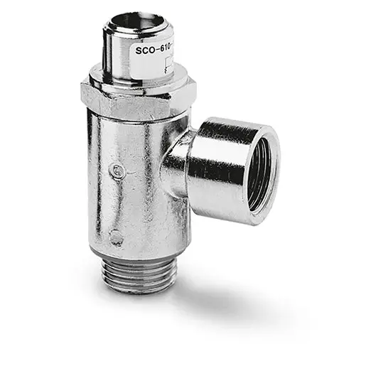 Regulador de flujo (caudal) bidireccional 1/2 SCO 610-1/2
