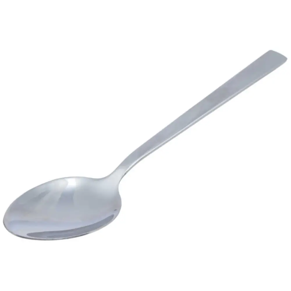 Set de 2 Cucharas Grandes de Acero Inoxidable - Punta Cuadrada