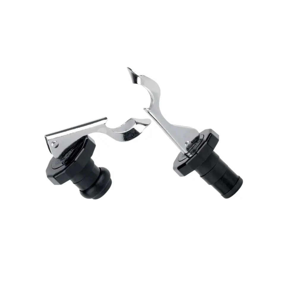 Tapon hermetico abs-acero 2 uds