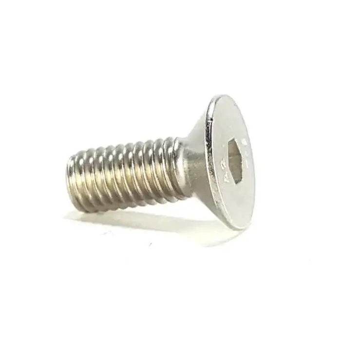 Tornillo Socket Plana Inoxidable A2 - M8 x 20
