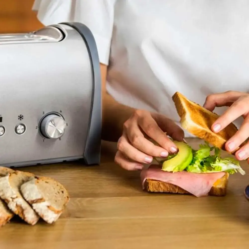 Tostador Cecotec Steel&Taste 2S