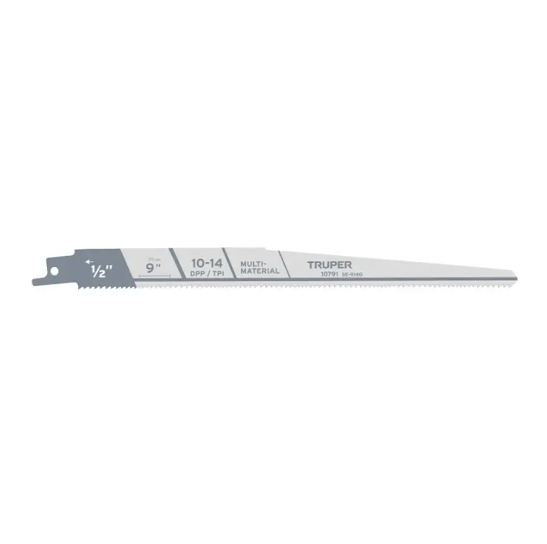 TRUPER SEGUETAS BIMETALICAS PARA SIERRA SABLE 9" X 2 PIEZAS 10791