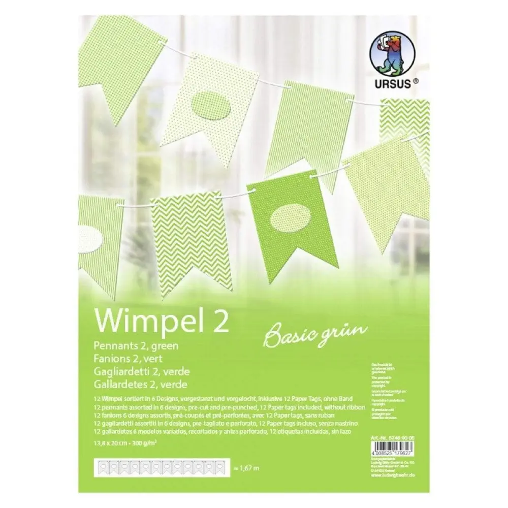 Ursus banderines esencial verde 2