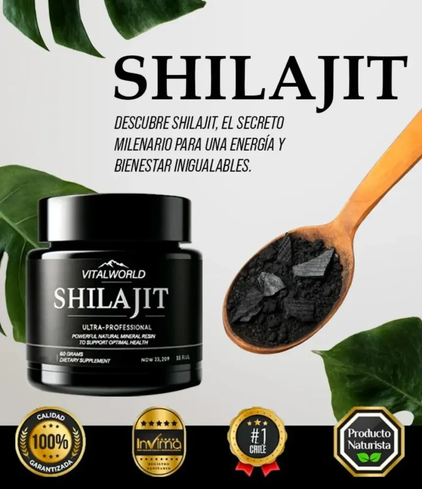 VitalWolrd™ Shilajit en resina 2X1