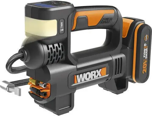 Worx WX092 - 2--1 20V Inflator and Flashlight (1 battery 2.0Ah)
