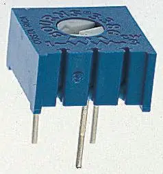 Potenciómetro para PCB Bourns serie 3386, 20kΩ máximo, ±10%, ±100ppm/°C, 0.5W, Montaje en orificio pasante | 3386F-1...