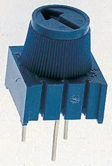 Potenciómetro para PCB Bourns serie 3386, 20kΩ máximo, ±10%, ±100ppm/°C, 0.5W, Montaje en orificio pasante | 3386F-1...