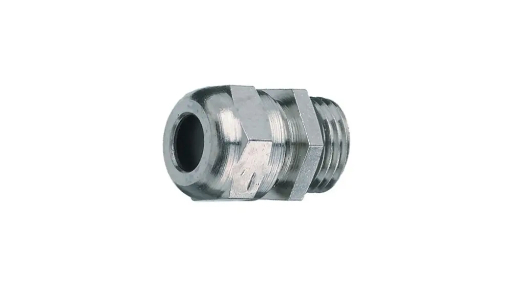 Prensaestopas Jacobs Perfect de Latón Chapado en Níquel, rosca M16, IP68 | 50.616M-EMV