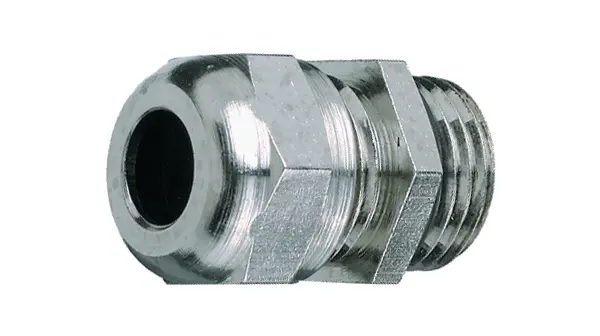 Prensaestopas Jacobs PERFECT de Latón Chapado en Níquel Plateado, rosca M32, IP68 | 50.632M-R