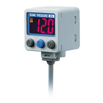 Sensor de Presión SMC, 12 → 24V dc, IP67 Rc 1/8 | ISE40A-N01-R