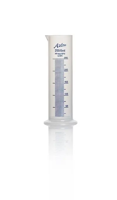 Probeta PP, 250ml 192 x 54mm