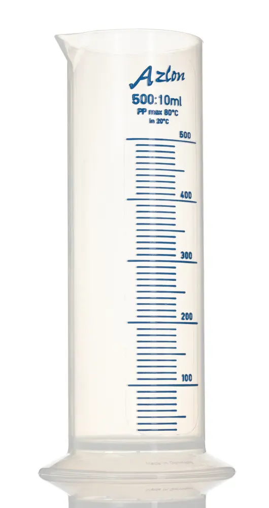 Probeta PP, 500ml 218 x 66mm