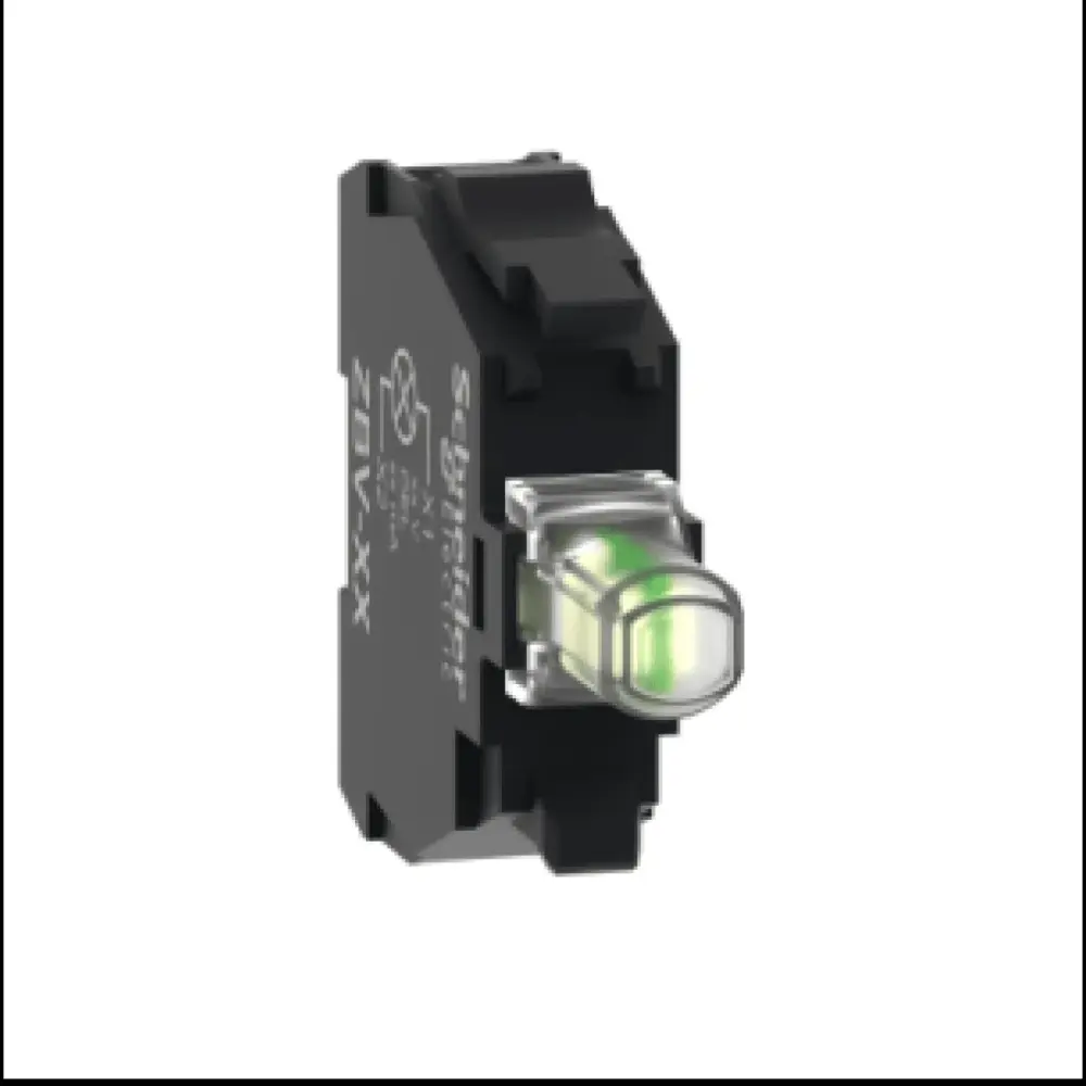 Bloque de Luz Schneider Electric Harmony XB4 XB5, LED de 230-240 V CA, blanco