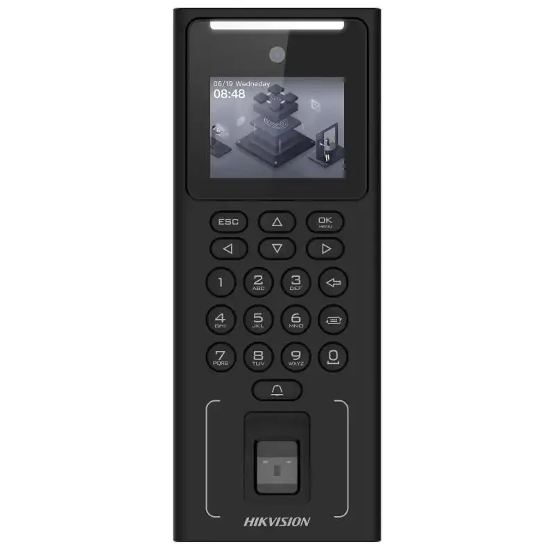 Terminal de Control de Acceso y Reconocimiento Facial Hikvision DS-K1T321MFWP