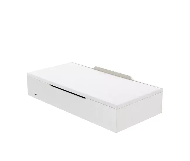 Canapé madera blanco FLEX con APERTURA LATERAL 90x190