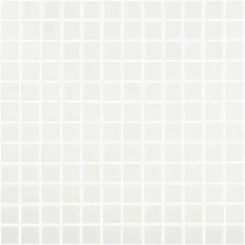 MOSAICO DE CRISTAL GALIANO BLANCO 8MM BRILLO 30X30