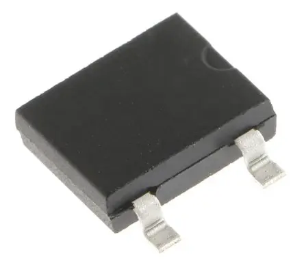Rectificador en puente, DF08S1, Monofásico, 1A 800V, SDIP, 4 pines onsemi