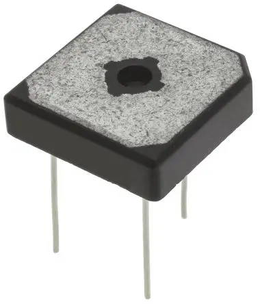 Rectificador en puente, GBPC1508W, Monofásico, 15A 800V, GBPC-W, 4 pines onsemi