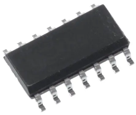 AEC-Q100 XOR: Puerta lógica, MC74HC86ADG, 74HC, CMOS, LSTTL, NMOS, TTL SOIC 14 pines 1 onsemi