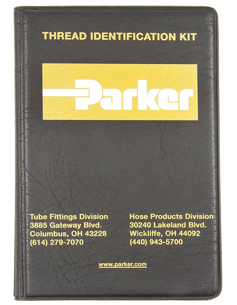 Kit de identificación de roscas hidráulicas, Parker, MIK-1