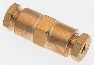 Racor neumático Norgren 22, Adaptador de tubo tubo recto, con. 1/4 , con. B 1/4 | 220200400