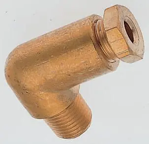 Racor neumático Norgren Enots 34, Adaptador de rosca acodado,, con. Macho R 1/4, con. B Encaje presión 5/16 | 221450528