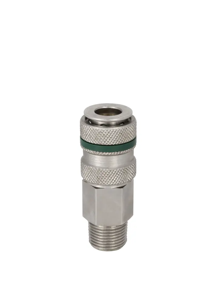 Enchufe rápido de Latón, Acero , Macho R 3/8, , Rectus 17, Schrader NW5