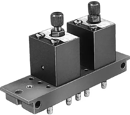Regulador de caudal Festo GRF-PK-3X2