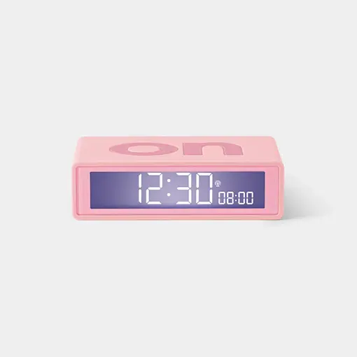 Despertador FLIP Lexon Rosa | Resistente las Salpicaduras |