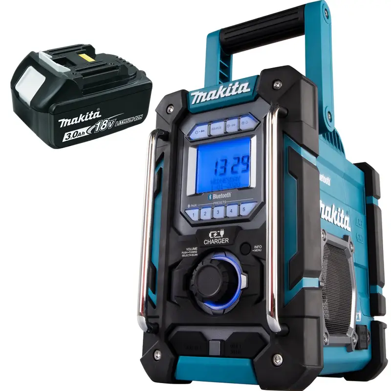 Radio - cargador CXT ® / LXT ® DMR300 Makita con Baterí Recargable