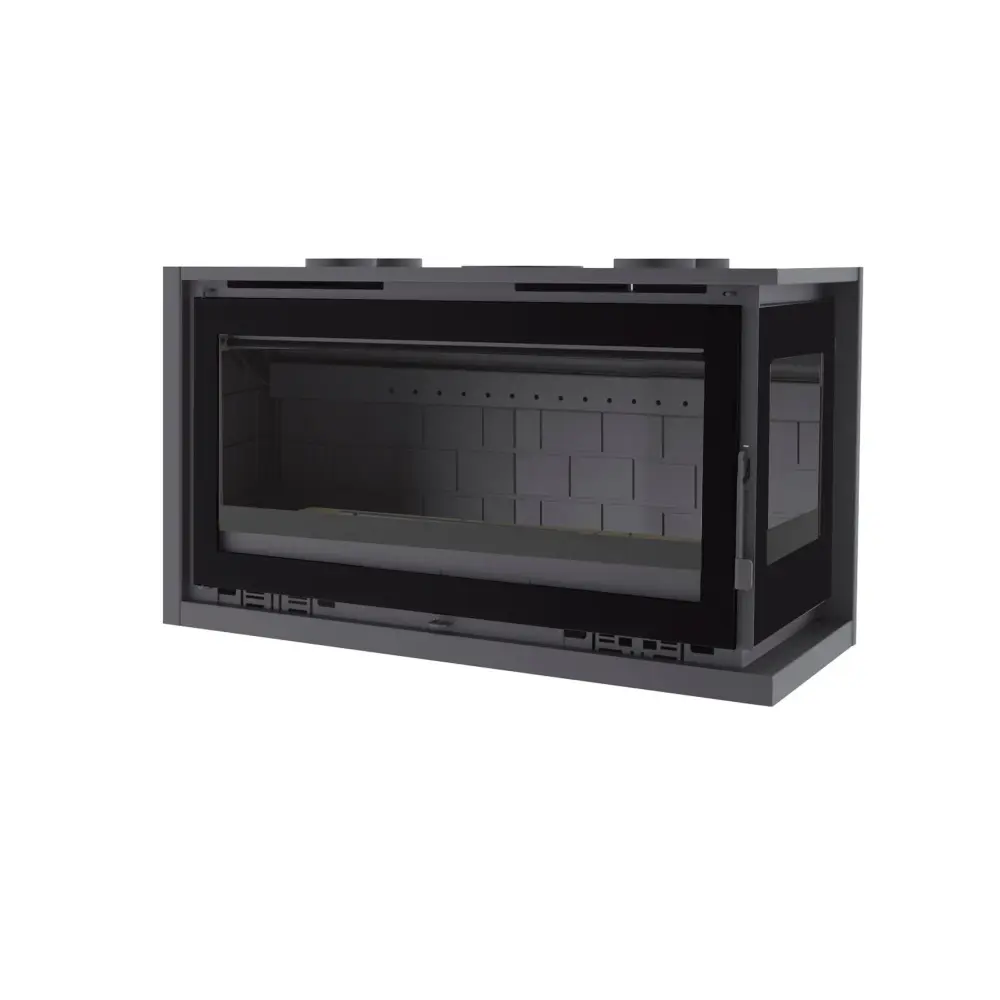 Estufa de leñ insertable IT-122 DFK FM con Luz Nocturna