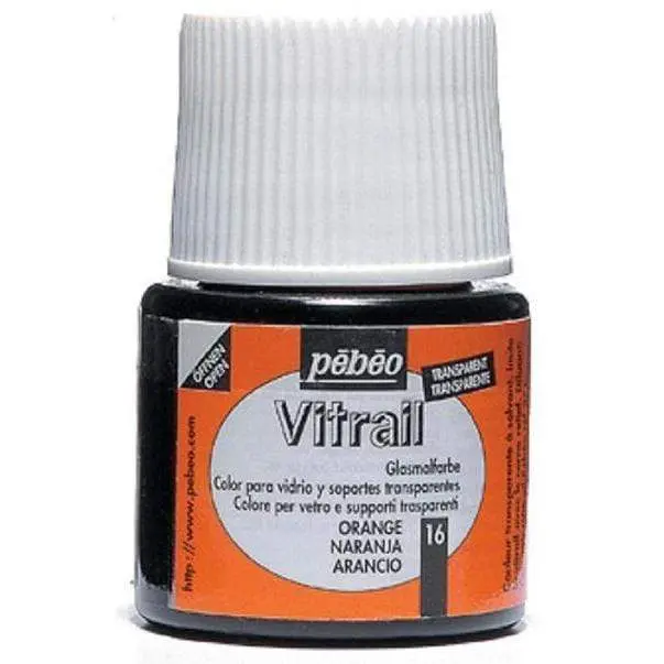 Pebeo Vitrail 050016 45ml Naranja