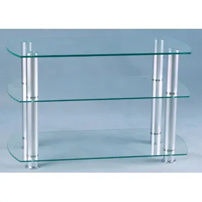 RACK TV LCD/AUDIO/VIDEO 3 REPISAS RE-103 para Uso en Interiores y Exteriores