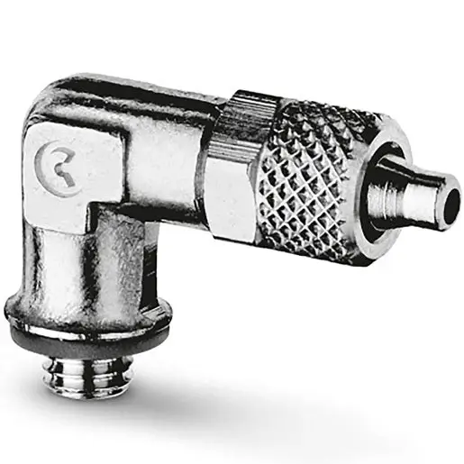 Racor codo macho fijo métrico 1501 5/3-M5 con Sonido Estéreo