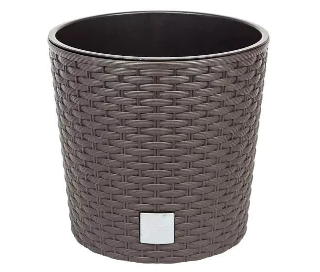 Maceta Mod. Rato Round 250L. Chocolate