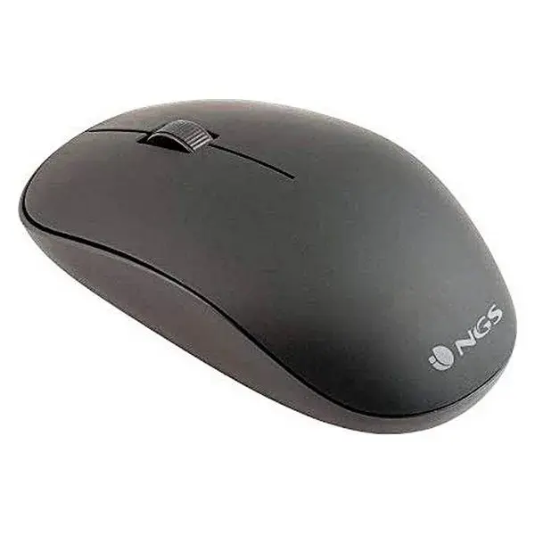Ratón Inalámbrico Óptico NGS Cómodo Alpha 1000 dpi Negro