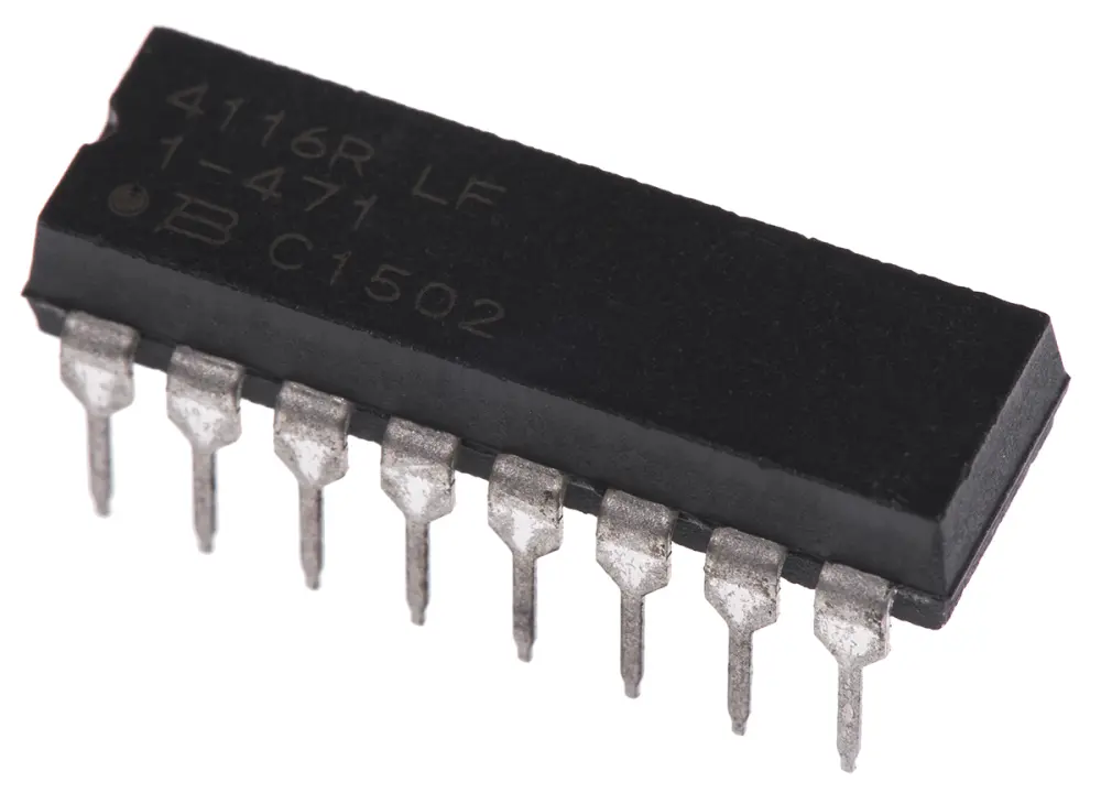 Matriz de resistencias Bourns, 470Ω, ±2%, , aislado, 8 resistencias, 2.25W, DIP, Serie 4100R, Montaje en orificio | 4116...