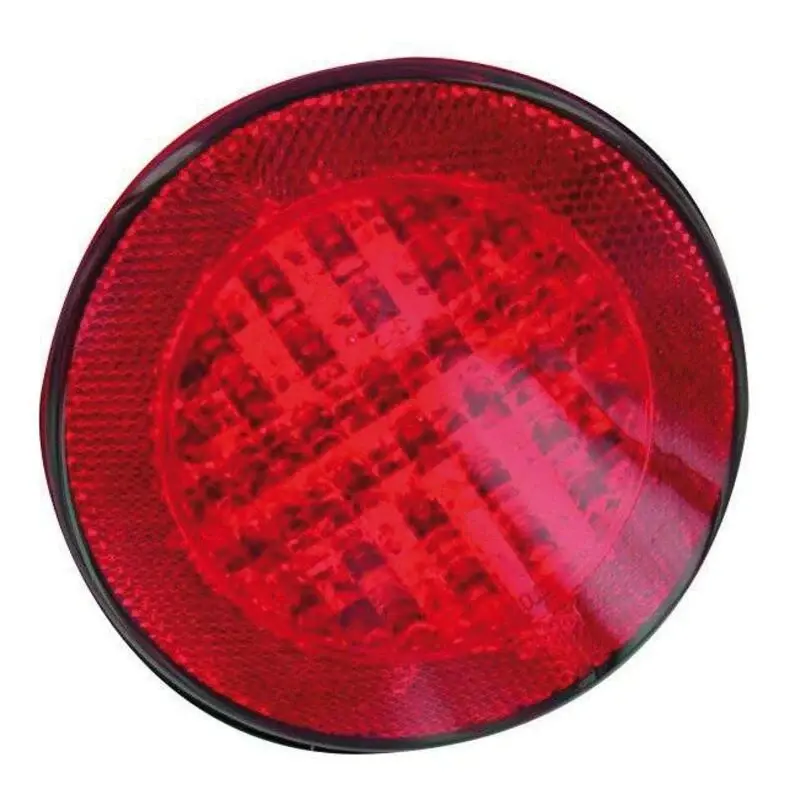 Reflex rojo redondo con adhesivo Carcasa Metálica
