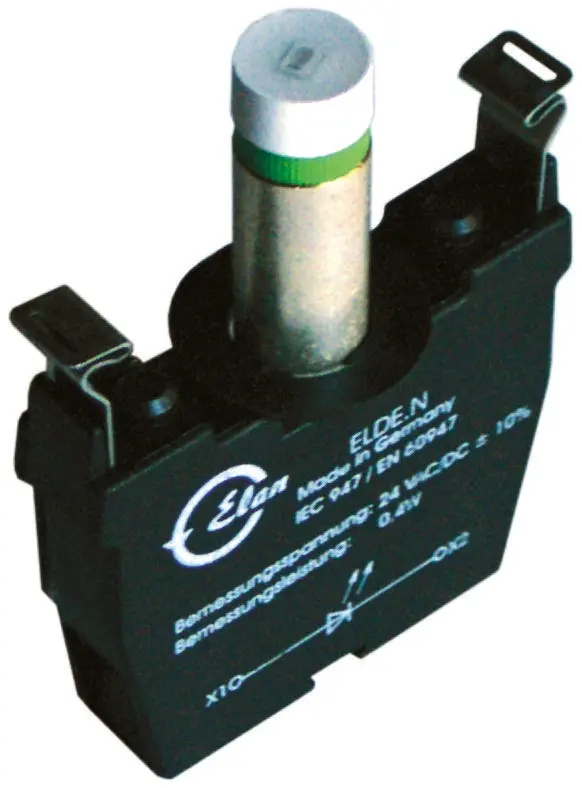 Conector y bloque terminal Schmersal ELDE.N de 3 vías, 8A, 250 V, Sujeto con Tornillo, de color Rojo | ELDE.N RT 24