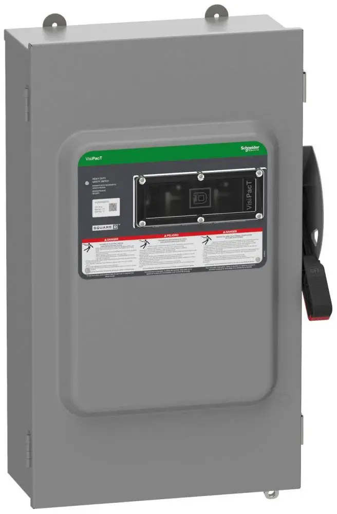 200A 600VAC 3 Pole Heavy Duty Safety Switch VHU364AWKGL