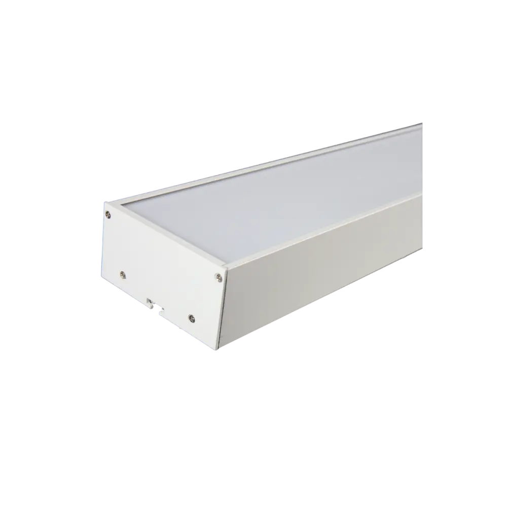 Base Múltiple Regleta lineal aluminio 24w 900x80mm superficie/colgar 4200k