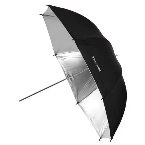 Fotodiox Umbrella 33" Reflector Azabache and Silver