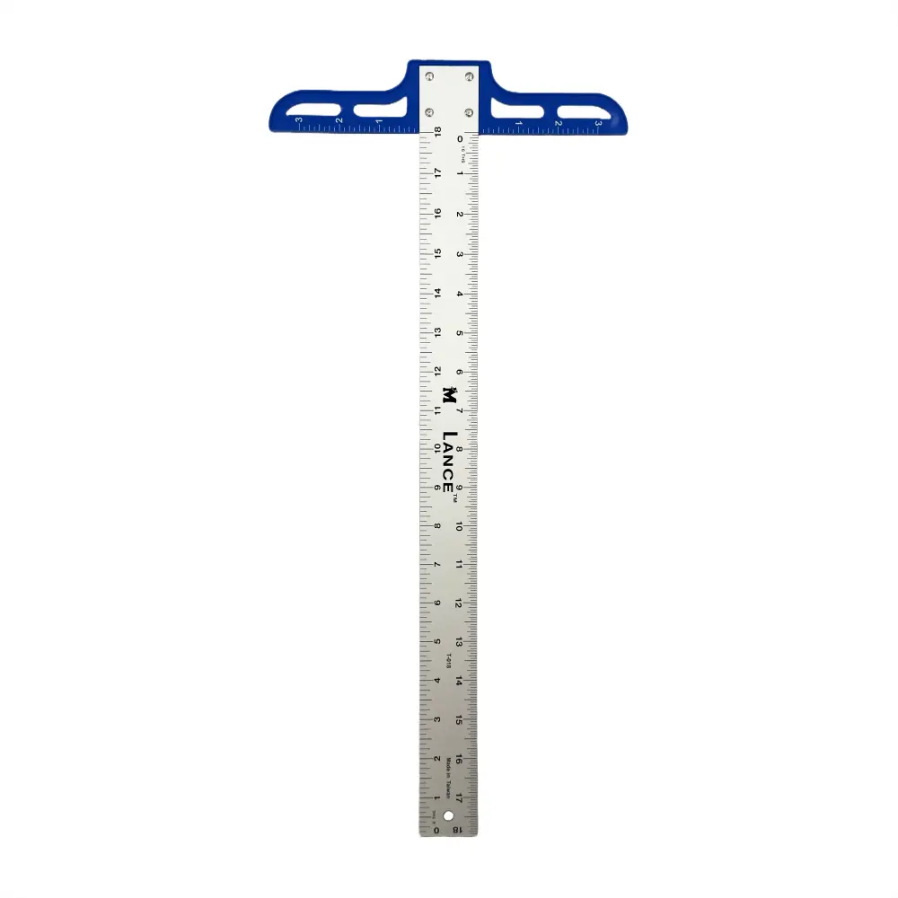 Protector de Picos (T-018-LAN) Regla "T" de 18" de Aluminio Marca Lance