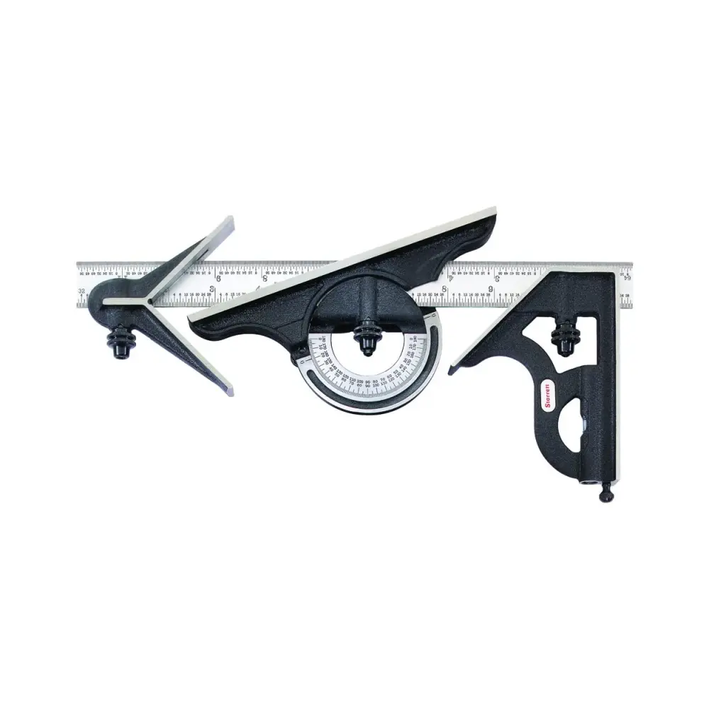 Regleta de Pared Escuadra Combinacin Starrett Mod. C435-12-4R