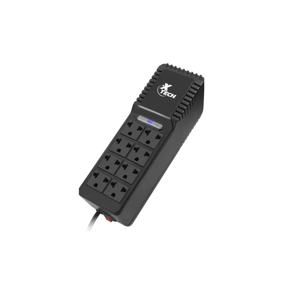 Regleta de Pared Regulador automático de voltaje XTR-1002 Marca: Xtech
