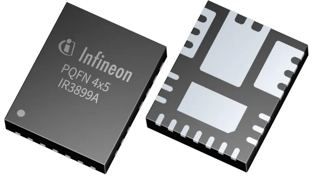 Regulador de tensión IR3899AMTRPBFAUMA1, Regulador restador de tensión, 9A PQFN, 24 pines, 2 MHz Infineon