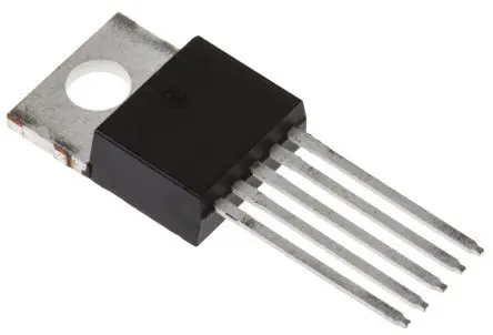 Regulador de conmutación LM2576TV-ADJG, De bajada, 3A TO-220, 5 pines, Ajustable, 63 kHz onsemi