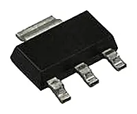 Regulador de tensión MC33269ST-3.3T3G, 800mA SOT-223, 3+Tab pines onsemi