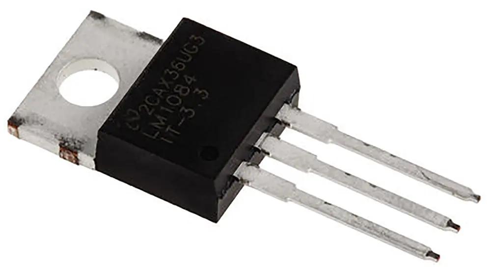 Regulador de tensión LM1084IT-3.3/NOPB, 5A TO-220, 3 pines Texas Instruments