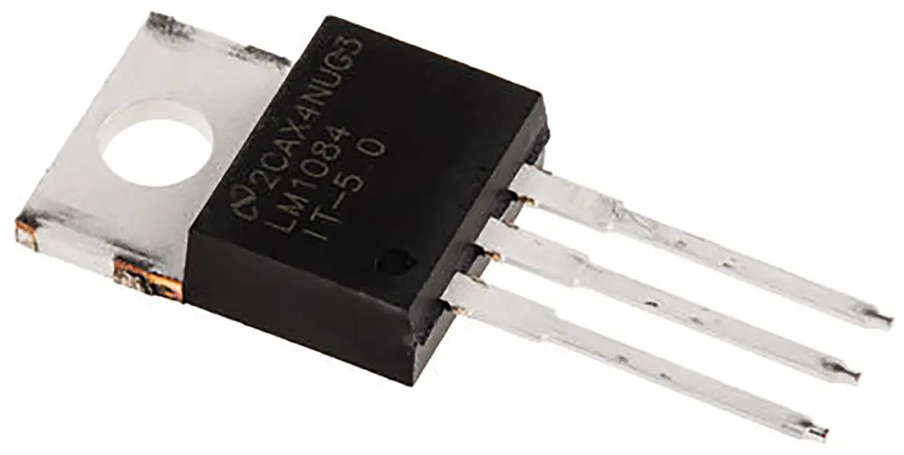 Regulador de tensión LM1084IT-5.0/NOPB, 5A TO-220, 3 pines Texas Instruments